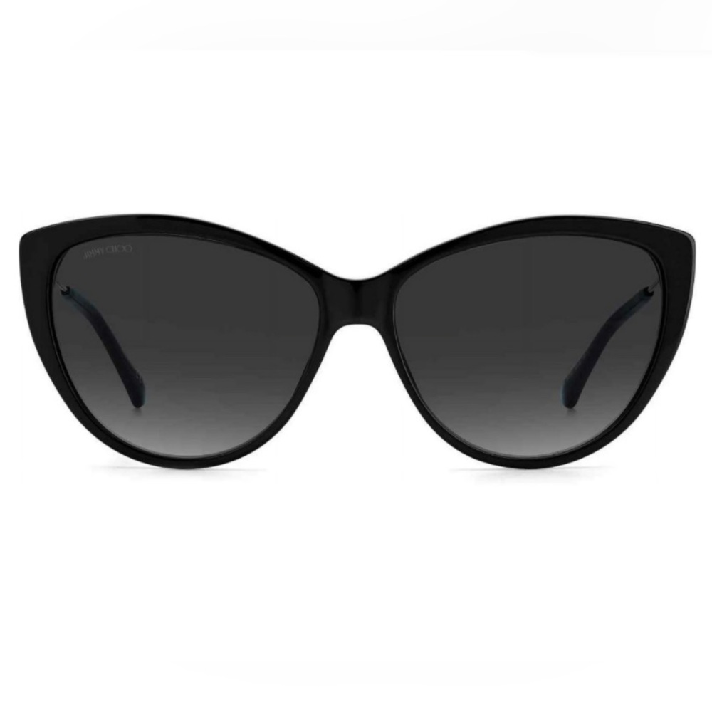 Jimmy Choo Black Cat-Eye Sunglasses RYM/S 0807/90